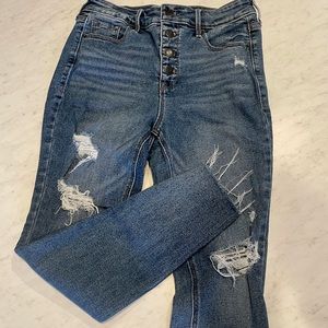 Old navy button fly jeans